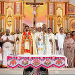 Fr. Sharon Piuse, C.S.C., was ordained to the priesthood at St. Augustine Church in Pulikurumba, Kerala.