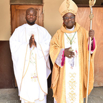 The Most Rev. Yves-Marie Pean, C.S.C., Bishop of the Diocese of Gonaïves, conferred the Sacrament of Holy Orders on Deacon Clavens Saint-Bert Nelson, C.S.C.