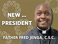Fr. Fred Jenga, C.S.C., Announced as New President of Holy Cross Family Ministries