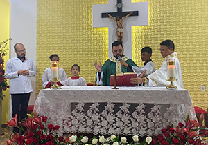 Fr. Antônio Wanderley Oliveira dos Santos, C.S.C. first Mass