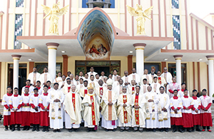 Good Shepherd Parish in Jongksha, India celebrates Golden Jubilee