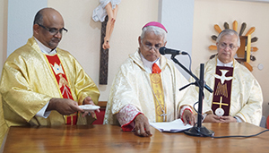 Mass and Dedication Divine Mercy Centre Chapel and Residence Dedicated in India