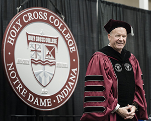 Dr. Marco Clark installed as President of Holy Cross College