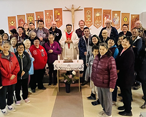 The Major Reliquary of Saint André Bessette was on tour in the Archdiocese of Keewatin-Le Pas.