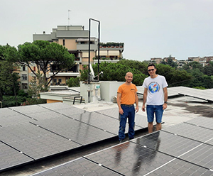 Solar panels at Generalate2023