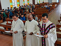 Holy Cross Religious Worldwide Renew Vows on August 15