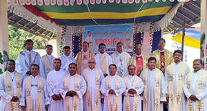 Priestly Ordination of Fr. Newton Obertson Sarker, C.S.C. The Sacred Heart of Jesus Province in Bangladesh December 1, 2023