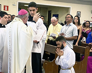 Brazil Ordination to the Diaconate, Mr. Valman Fernandes Barbosa, C.S.C.