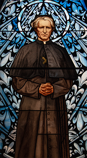 Blessed Basile Moreau Stained Glass