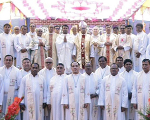 Fr. Joy Franco Biswas, C.S.C., Ordination in Bangladesh