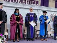 Superior General Awarded Honorary Doctorate from Stonehill College