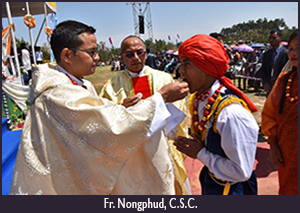 North East India Priestly Ordination of Fr. Desing John Nongphud, C.S.C.