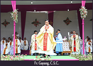 North East India Priestly Ordination of Fr. Francis Gayang, C.S.C.