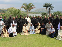 African Provinces Celebrate First Vows at Lake Saaka