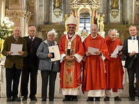 Fr. Daniel Panchot, C.S.C., Receives Award from Archdiocese of Santiago