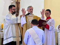 Holy Cross in Brazil Celebrates Two Ordinations during Month of Vocations