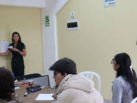 VOSH Santa Cruz Hosts Free Eye Clinic in Holy Cross School in Peru