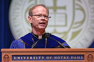 Fr. Robert Dowd, C.S.C., Inaugurated President of the University of Notre Dame