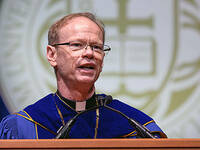 Fr. Robert Dowd, C.S.C., Inaugurated President of the University of Notre Dame
