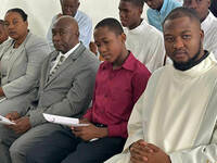 Holy Cross in Haiti Celebrates Seminarian’s Final Profession