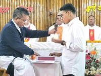 Eleven Novices Make First Professions in Bangladesh