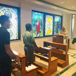 Holy Cross Generalate – Fr. Jack Ryan, C.S.C., General Steward and local Superior, presided at the Mass in the Generalate Chapel at which Br. Paul Bednarczyk, C.S.C., Superior General, and other community remembers renewed their vows.