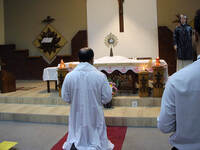 Congregation Celebrates 40 Hours’ Devotion to Marks Founder’s Feast