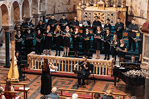 University of Notre Dame Neuman Vocare Ensemble in Dublin, Ireland