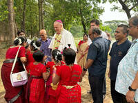 Apostolic Nuncio Visits Drug Rehab Center in Bangladesh