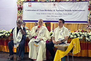 Nuncio visit to BARACA in Bangladesh