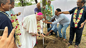 Nuncio visit to BARACA in Bangladesh