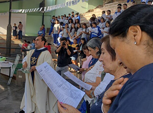 Year of Mission Mass in Canto Grande, Peru