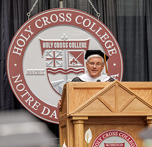 Superior General Receives Honorary Degree from Holy Cross College 2025