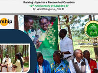 Br. Adolf Mugume, C.S.C., Presents During Global Webinar on Laudato Si’