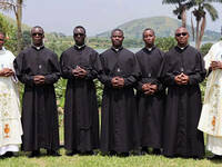 Five Novices Make First Professions in East Africa