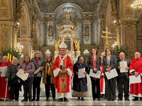 Fr. Joseph Tomei, C.S.C. Receives Award from Archdiocese of Santiago