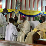 Province of Our Lady of Perpetual Help in Haiti celebrates Mr. Clavens Saint-Bert Nelson, C.S.C. profession of Final Vows.