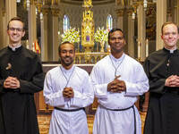 Two Americans and Two Bangladeshis Profess Final Vows Together