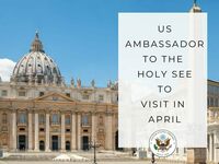 Visit of the US Ambassador to the Holy See