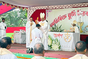 Fr. Promod Thomas Rozario, C.S.C. Ordination 27 December 2025, in the Archdiocese of Dhaka