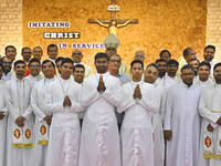 Three Seminarians Profess Final Vows in South India Province