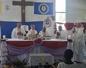 Cardinal Luis Tagle Visits Holy Family Mission as Part of Jubilee Celebrations in Bougainville