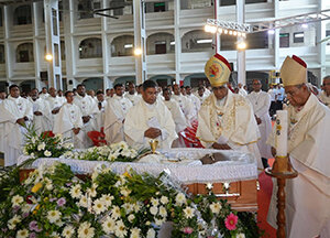 Fr. Emmanuel Kallarackal's funeral
