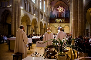 Mass at Notre-Dame de Sainte-Croix