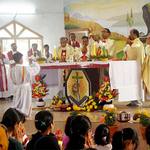 Blessing of a new Parish in Tripura, northeast India